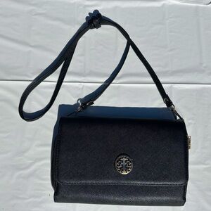 Preowned Sasha crossbody handbag black in color